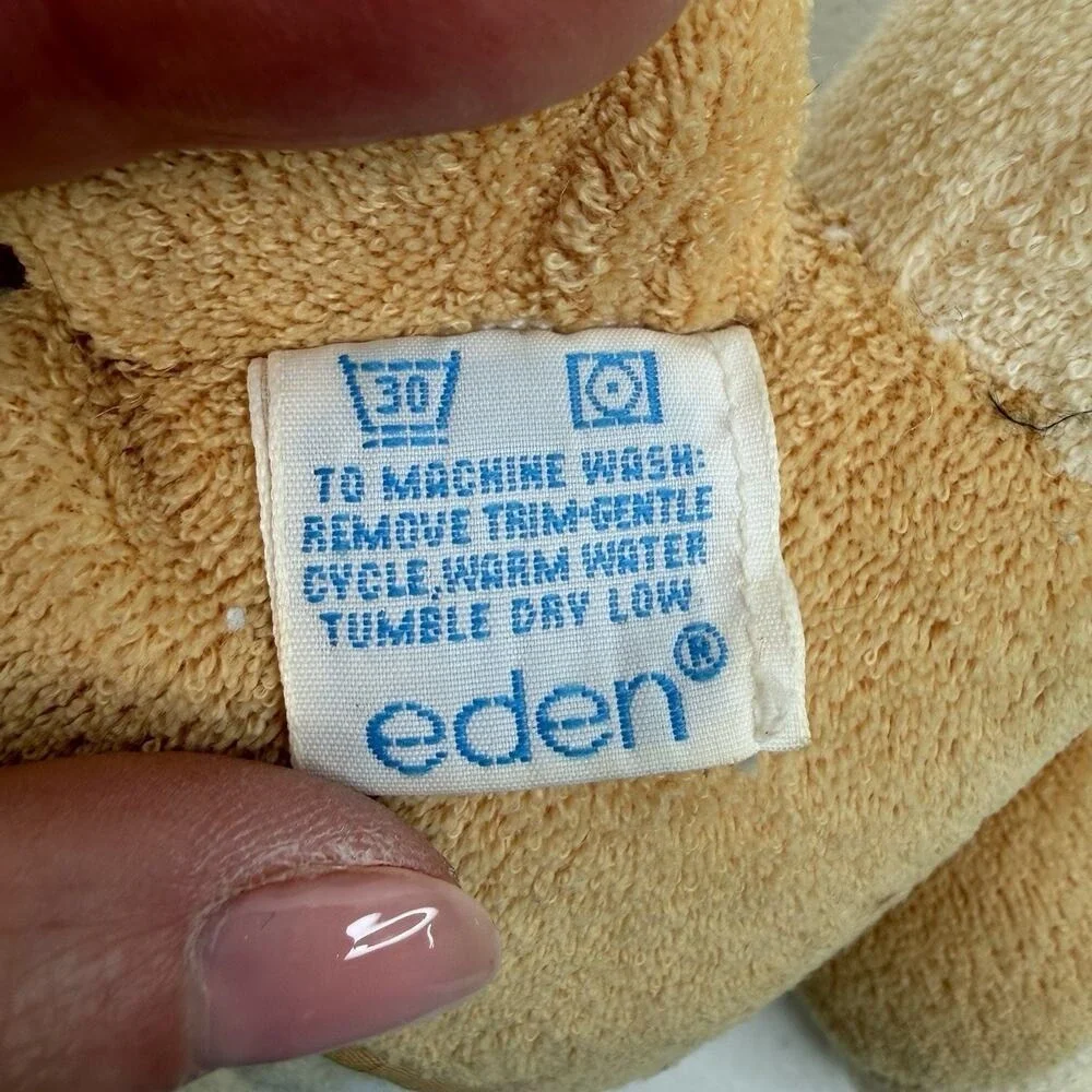 Vintage Eden Frederick Warne Baby Bunny Rabbit Rattle Stuffed‎ Animal Plush